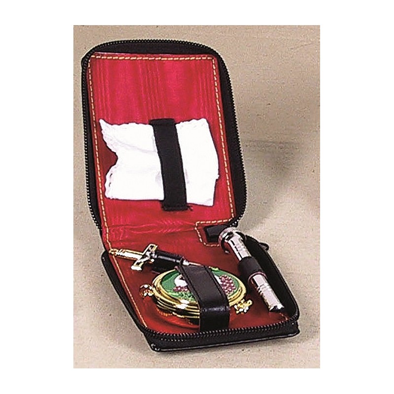 Bustina portaviatico in pelle