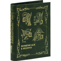 Copri Lezionario vero cuoio stampa oro a caldo