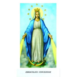 Immaginetta Madonna Miracolosa