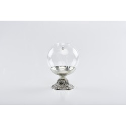 Lampada sfera vetro trasparente