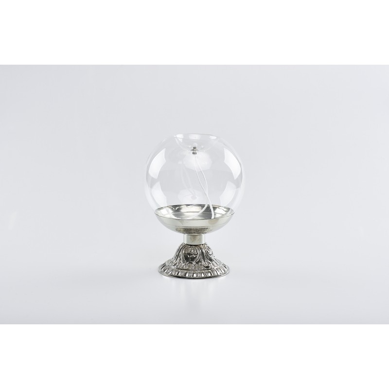 Lampada sfera vetro trasparente