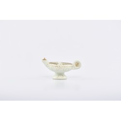 Lucerna porcellana bianca