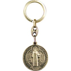 Portachiavi metallo S. Benedetto