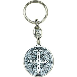 Portachiavi metallo S. Benedetto