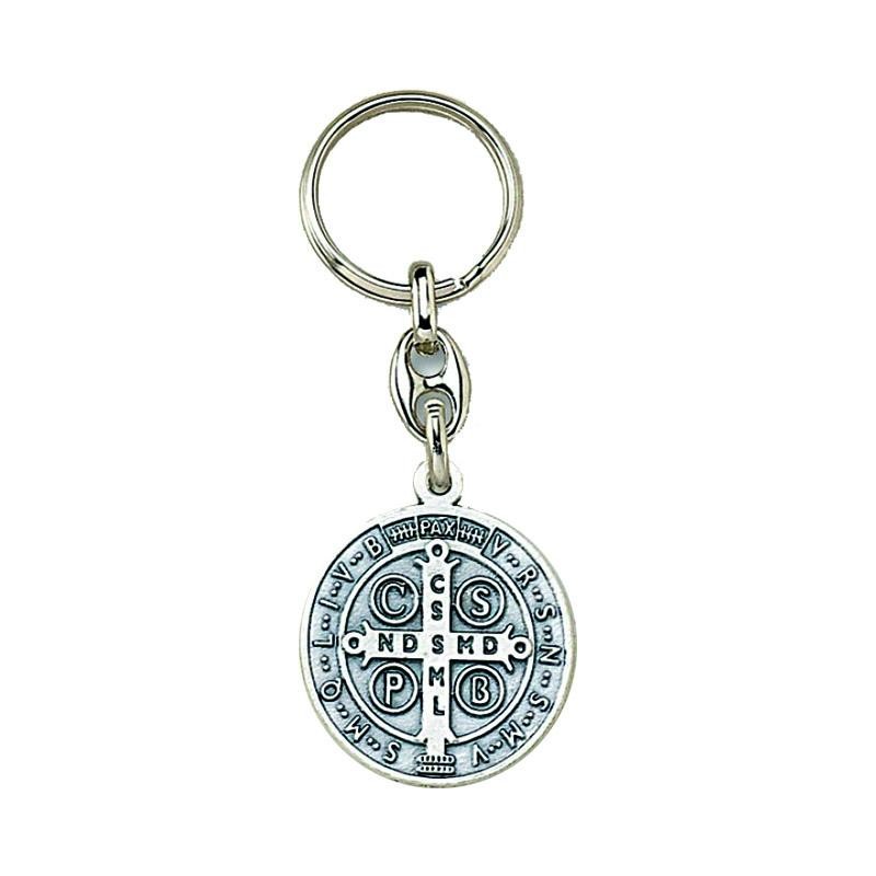 Portachiavi metallo S. Benedetto