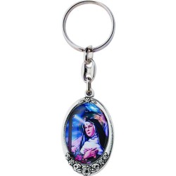 Portachiavi metallo S. Rita