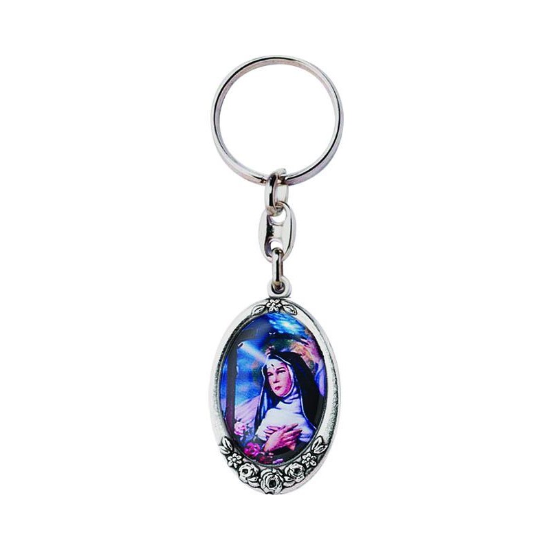 Portachiavi metallo S. Rita