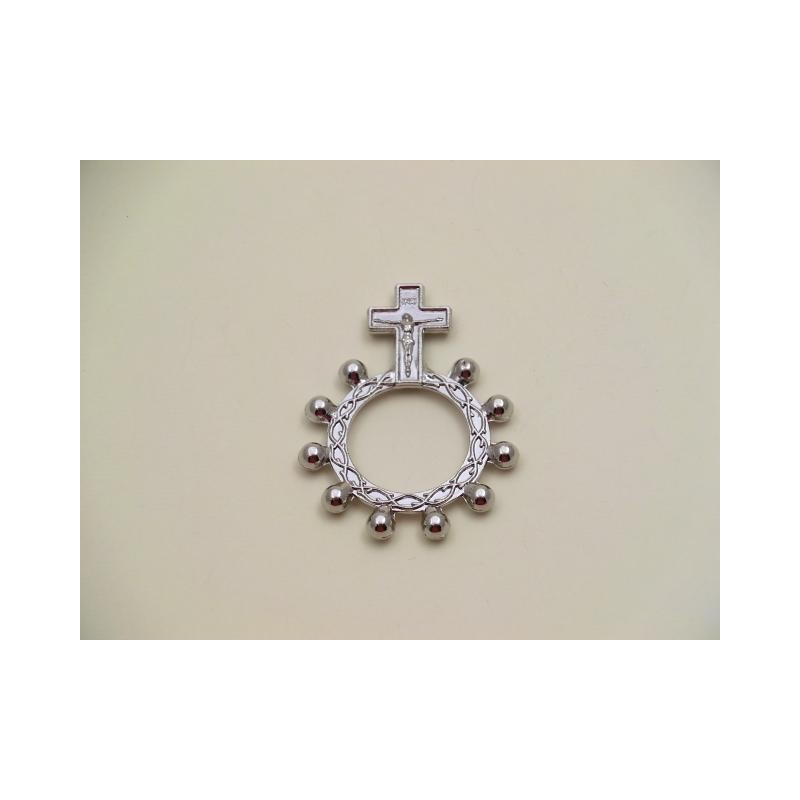 Rosario basco in metallo