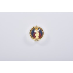 Teca smaltata buon pastore Ø cm. 5,4