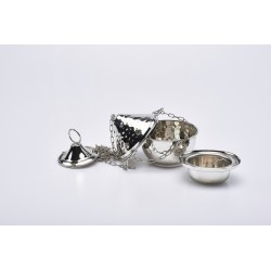 Turibolo nikelato diam. cm. 11