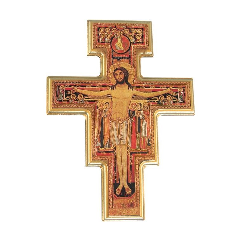 Francescana bordo dorato cm. 40