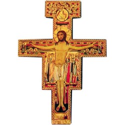 Francescana in legno cm. 14