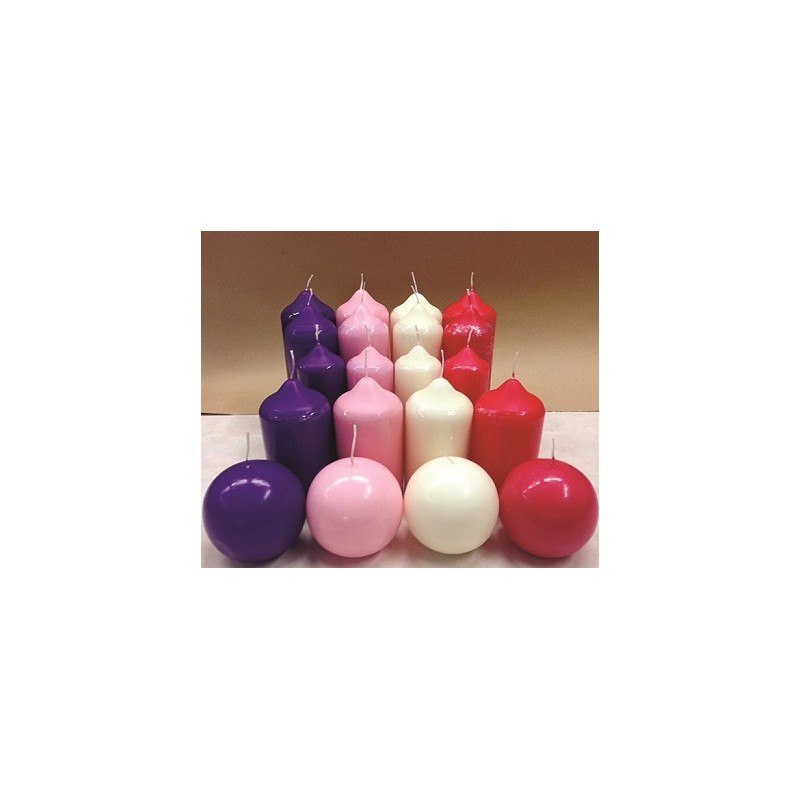 Moccolo colorato 60x165