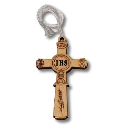 Croce in legno con calice