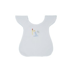Veste bianca per liturgia battesimale