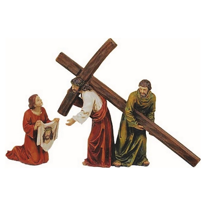 Gesù e la Veronica cm. 16