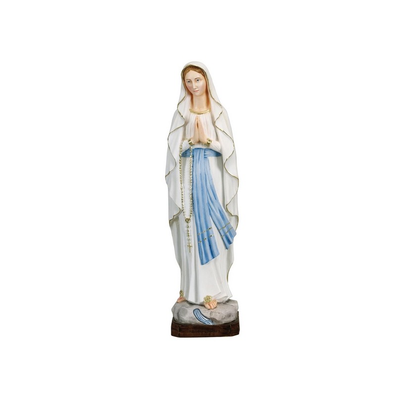Madonna di Lourdes in resina cm. 60