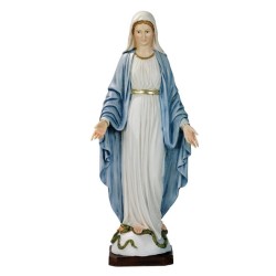 Madonna Miracolosa in resina cm. 50
