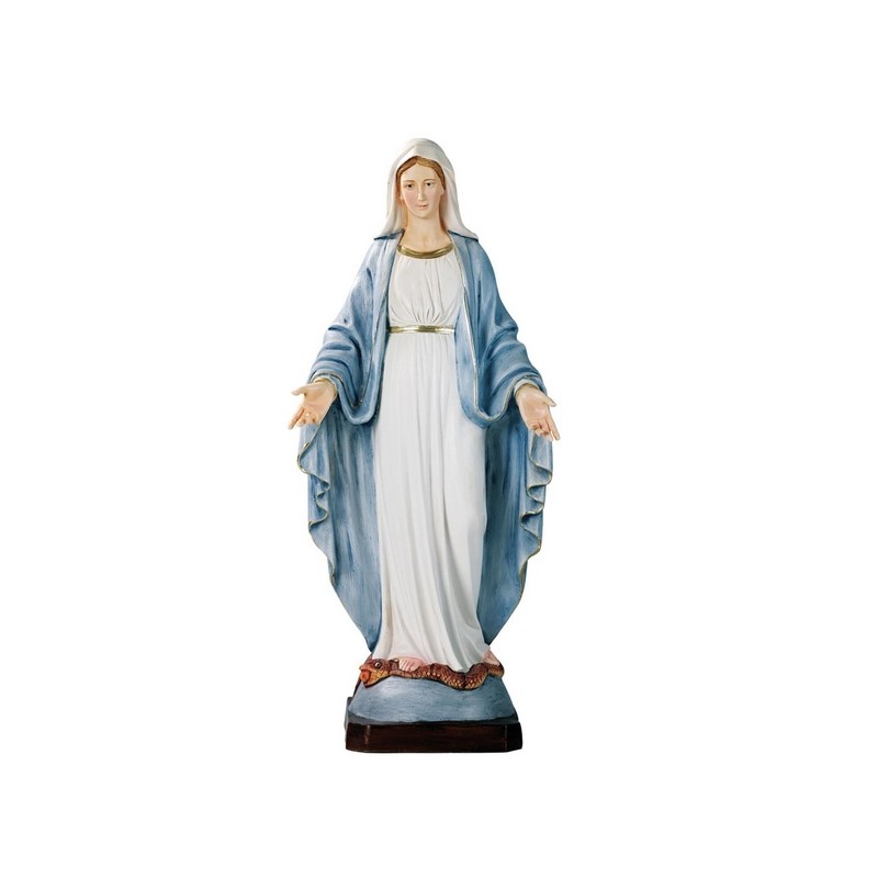 Madonna Miracolosa in resina cm. 60