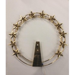 Stellario luminoso in ottone Ø cm. 18