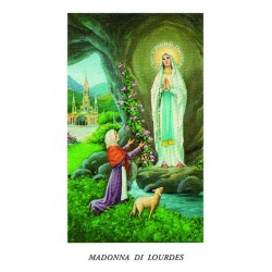 Immaginetta Madonna di Lourdes (100 pz)
