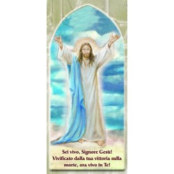 Benedizione Risorto 10x21,5 (100 pz)