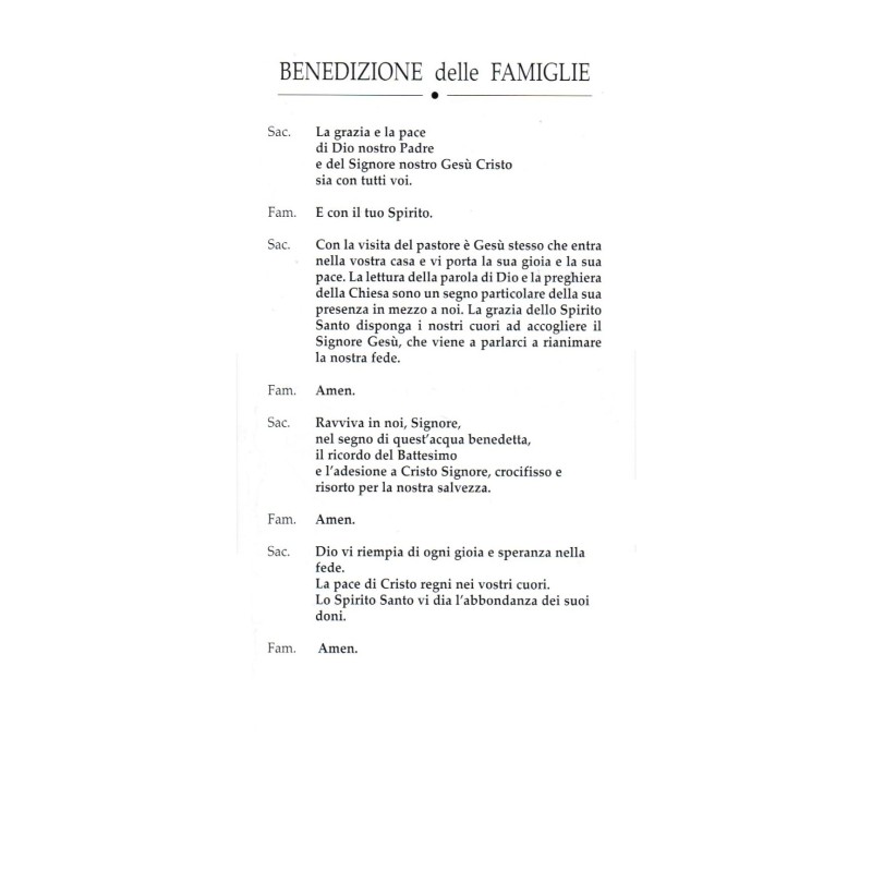 Benedizione Risorto 10x21,5 (100 pz)