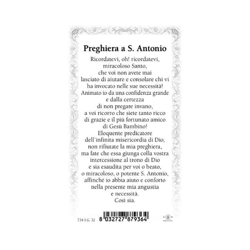 Immagine S. Antonio di Padova (100 pz)