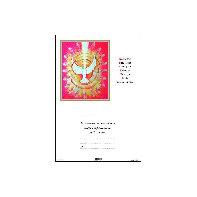 Pergamena Confermazione