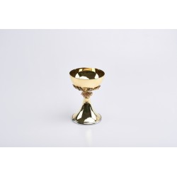 Pisside nodo e fodera peltro cm. 20