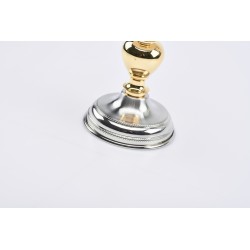 Pisside satinata coppa dorata lucida cm. 19