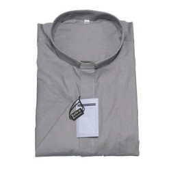 Camicia clergy popeline - manica corta