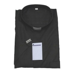 Camicia clergy popeline - manica corta