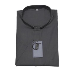 Camicia clergy popeline - manica corta