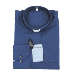 Camicia clergy popeline - manica corta