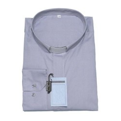 Camicia clergy popeline - manica lunga