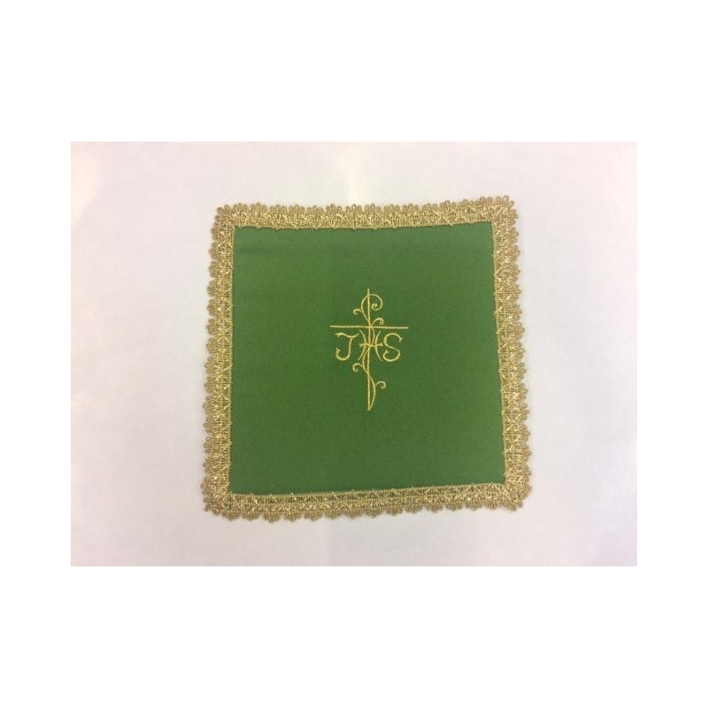 Palla copricalice con ricamo Croce e IHS