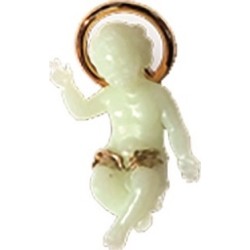 Gesù Bambino fosforo cm. 4