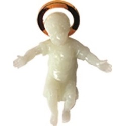 Gesù Bambino fosforo cm. 5