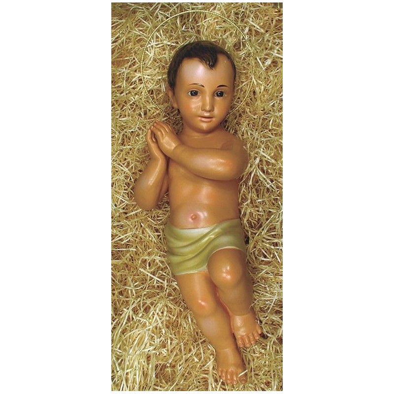 cm. 35 Bambino di Betlemme in gesso