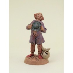 Pastore con cappello cm. 6,5