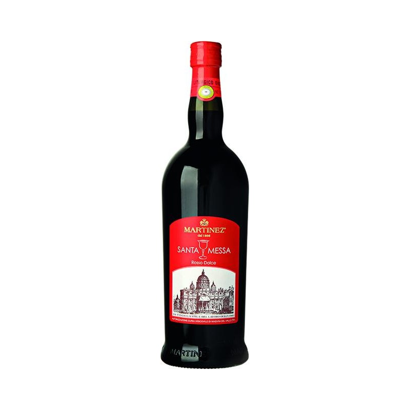 Vino rosso dolce Santa Messa Martinez (bottiglia)