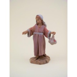 Ragazza con sacchetto cm 12