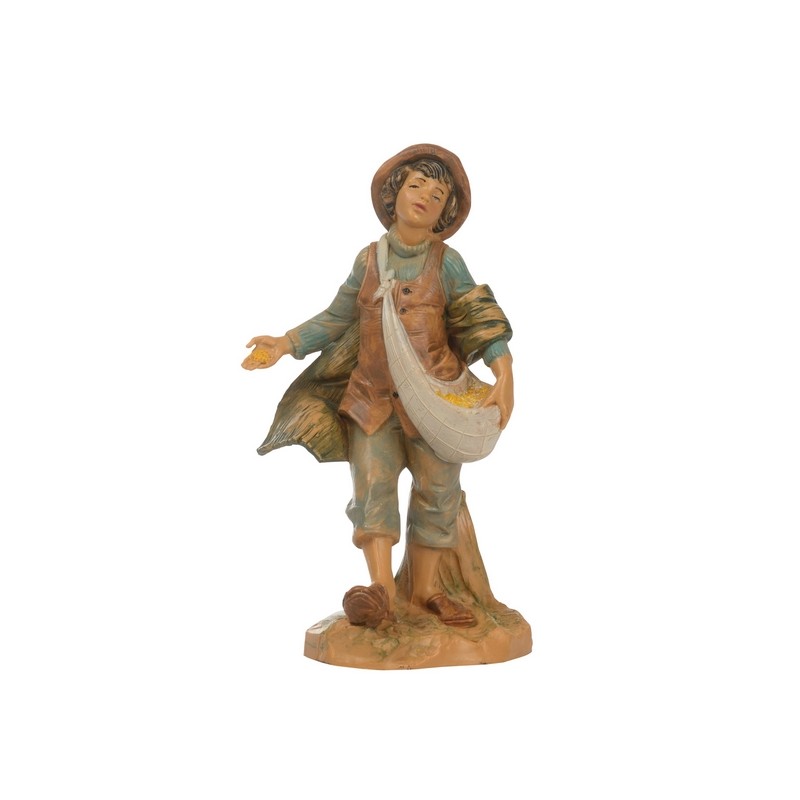 Ragazzo con grano cm 12