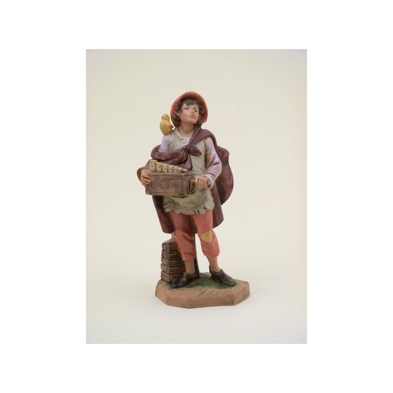Pastore con organetto cm 12