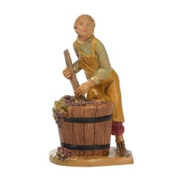 Pastore che vendemmia cm 12