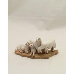 Gregge di pecore adatto a cm 12