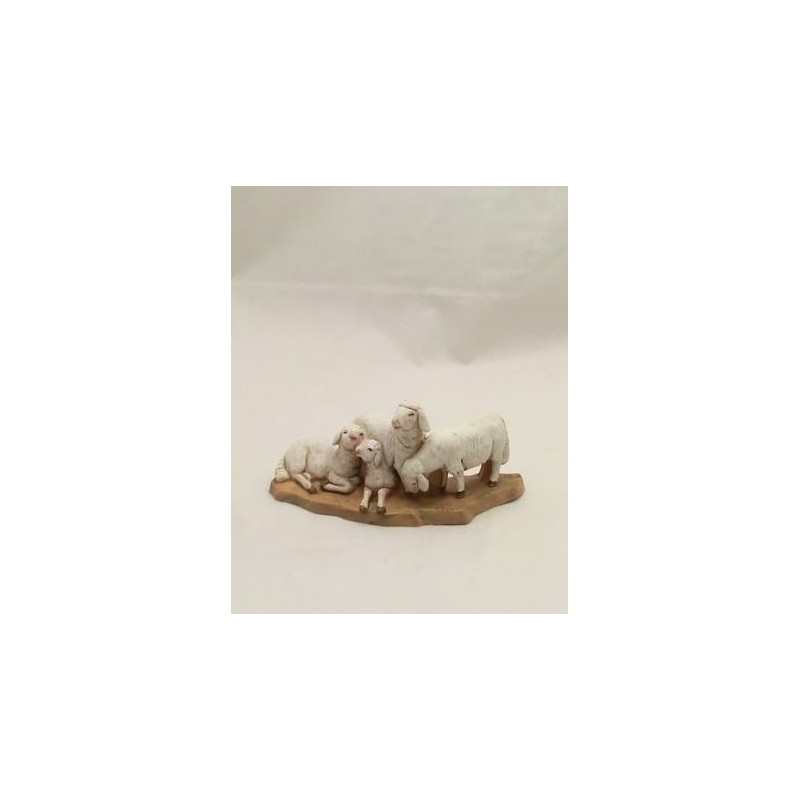 Gregge di pecore adatto a cm 12