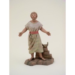 Pastore con chiavi cm 12