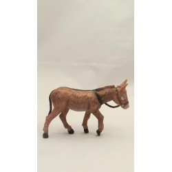 Asino in piedi marrone cm 12